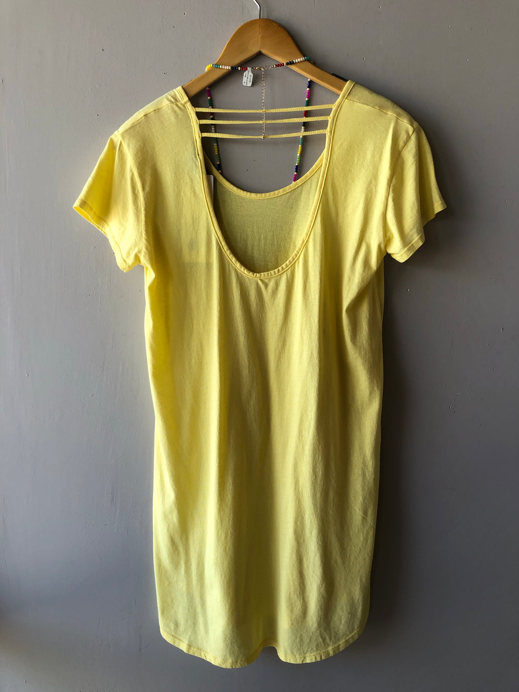 *BOBI Strappy-Back ANTHEM Supreme Jersey Dress