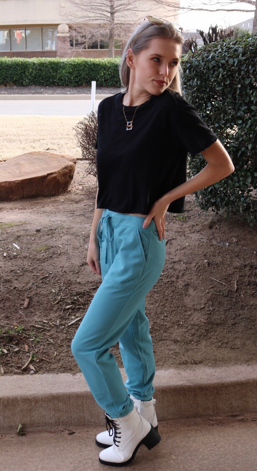 BOBI WaistCrop MARVEL SlubJersey Tee Top