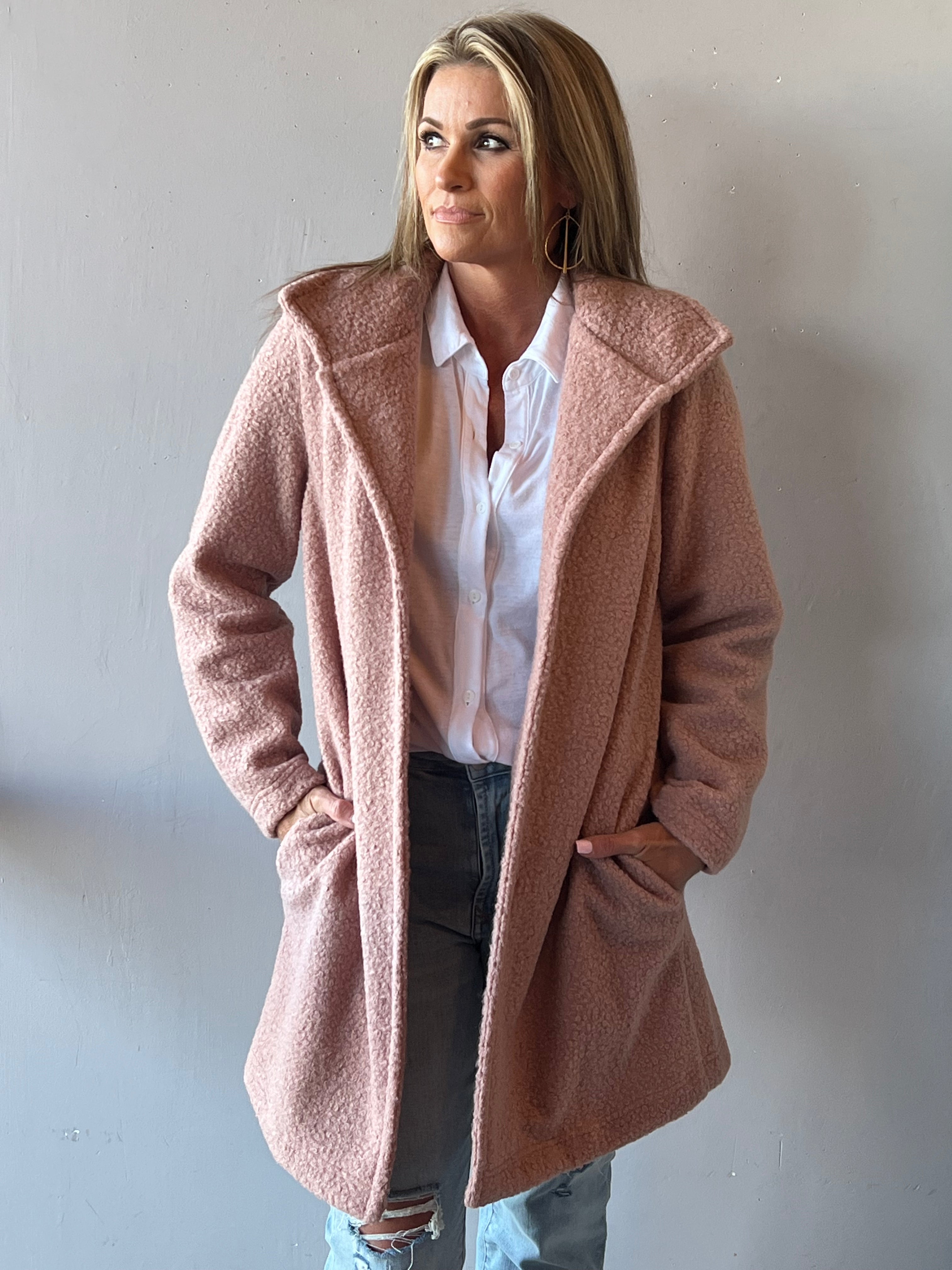 IVY JANE Merino AMORE Textured Coat