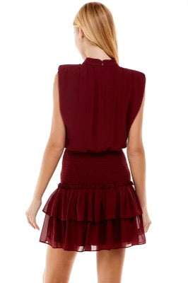 PROSPECT Smock waist Tier Dress