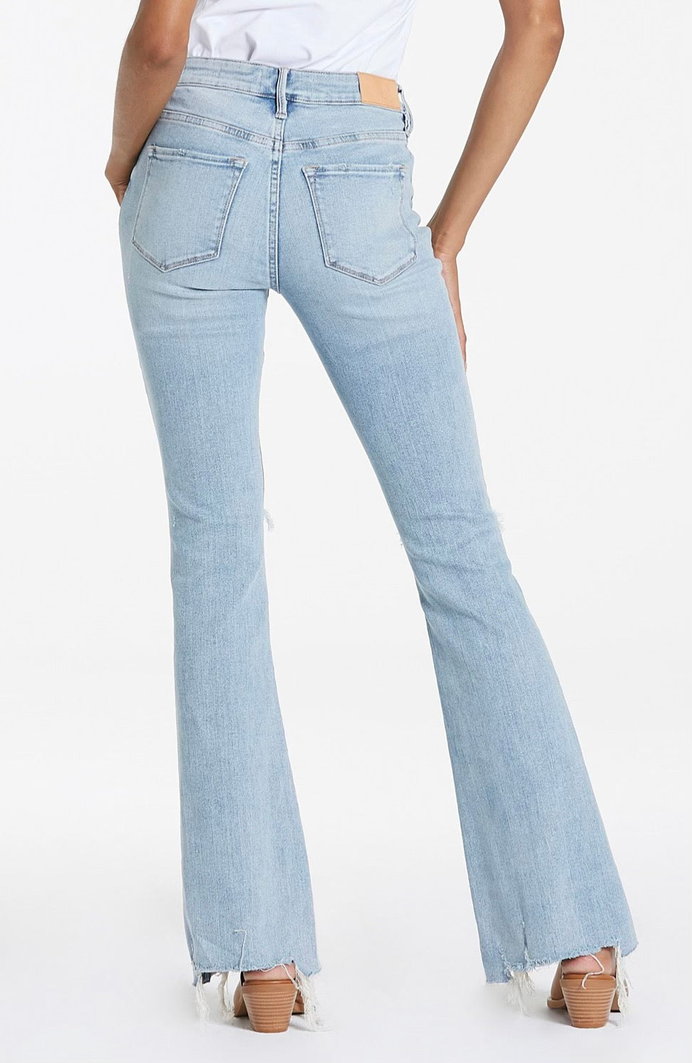 DEAR JOHN Distressed ROSA HiRise Flare