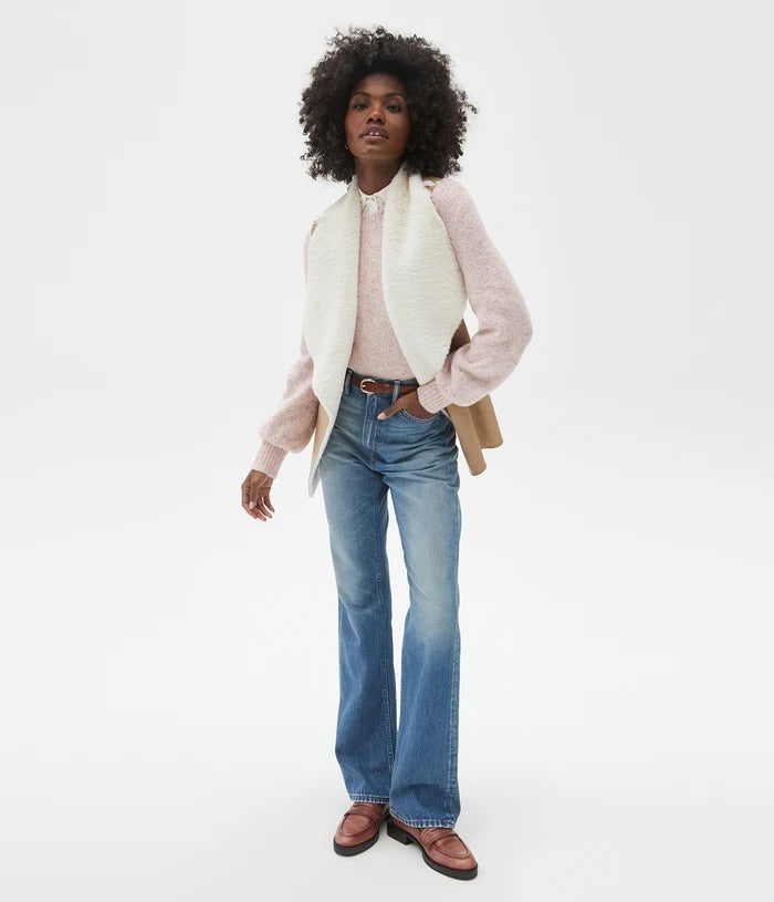 MICHAEL STARS Reversible GEMMA Faux Fur Vest
