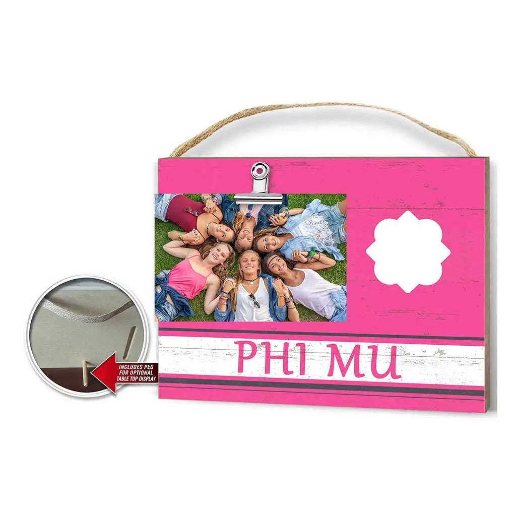 KH Sorority CLIP IT Photo Frame Greek Chic