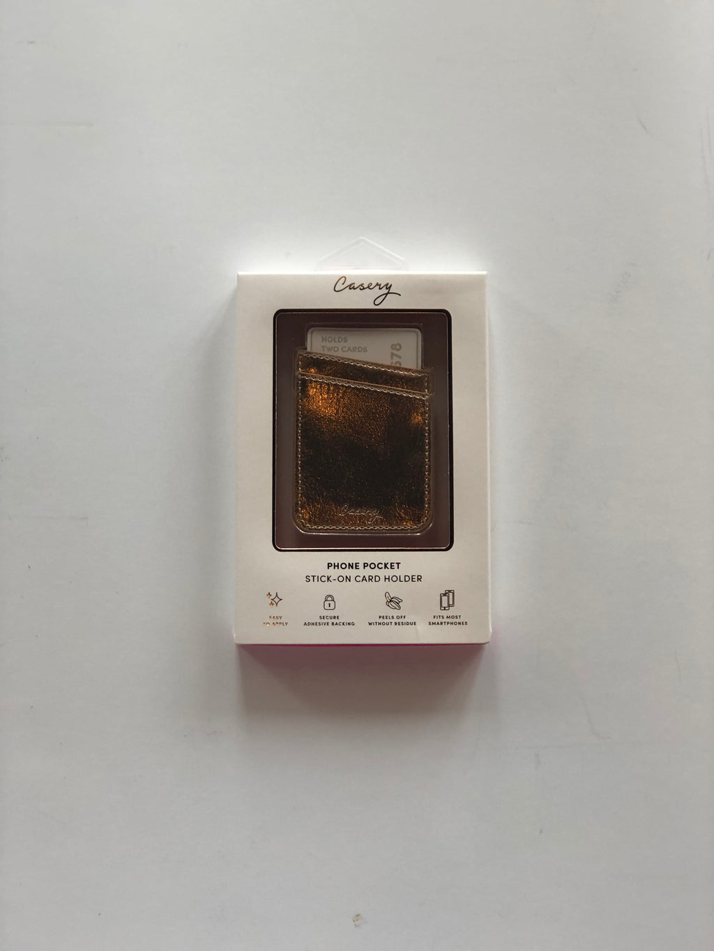 THE CASERY Rose Gold PHONE POCKET