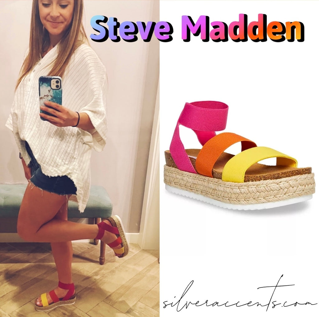 STEVE MADDEN Espadrille KIMMIE Platform Sandal