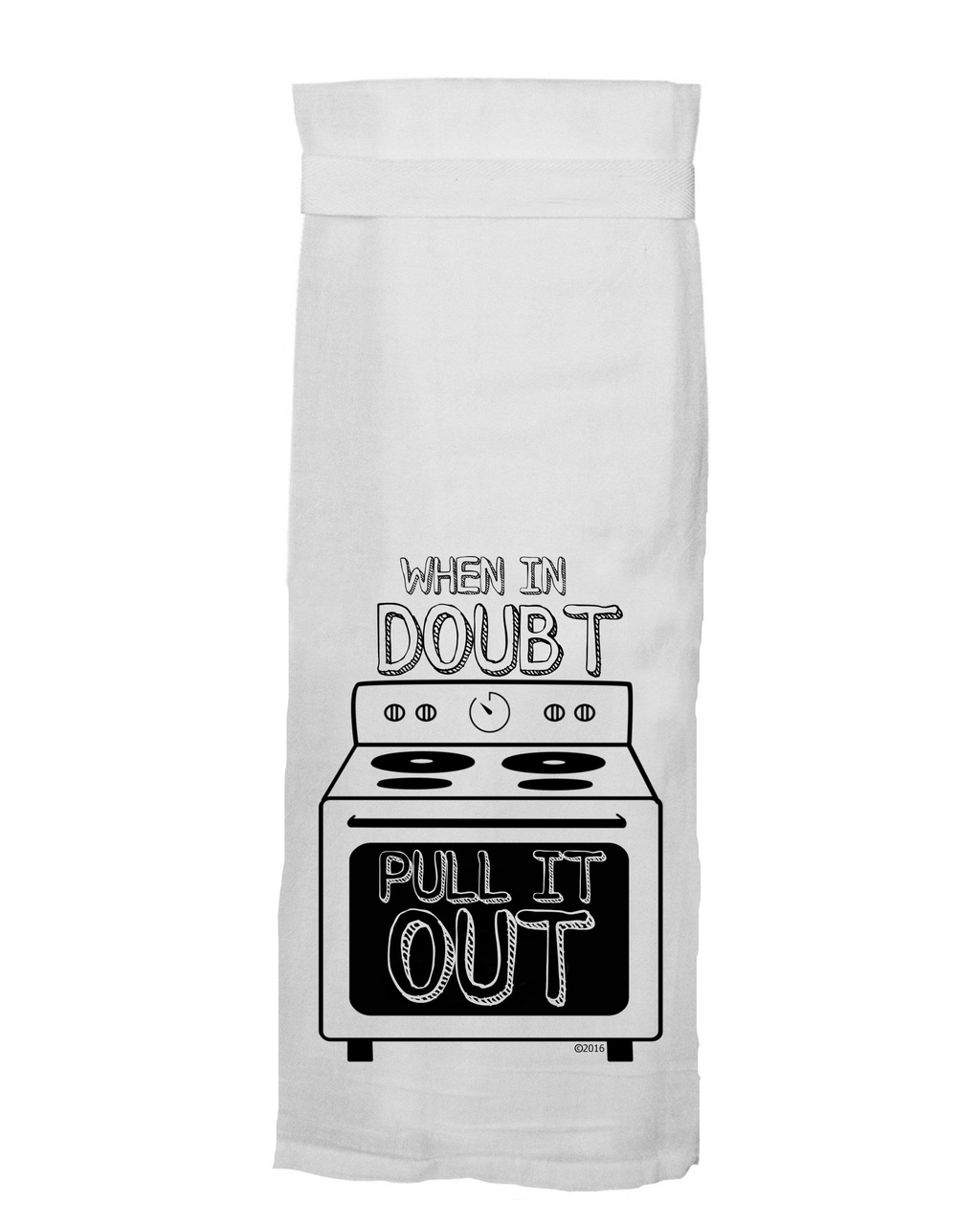 TWISTED WARES Hang Tight Tea Towel