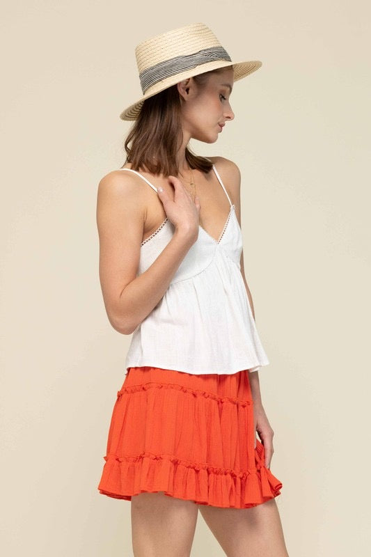 BackTie REPLAY Babydoll Top