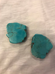 Turquoise Slab Stone Phone Grip