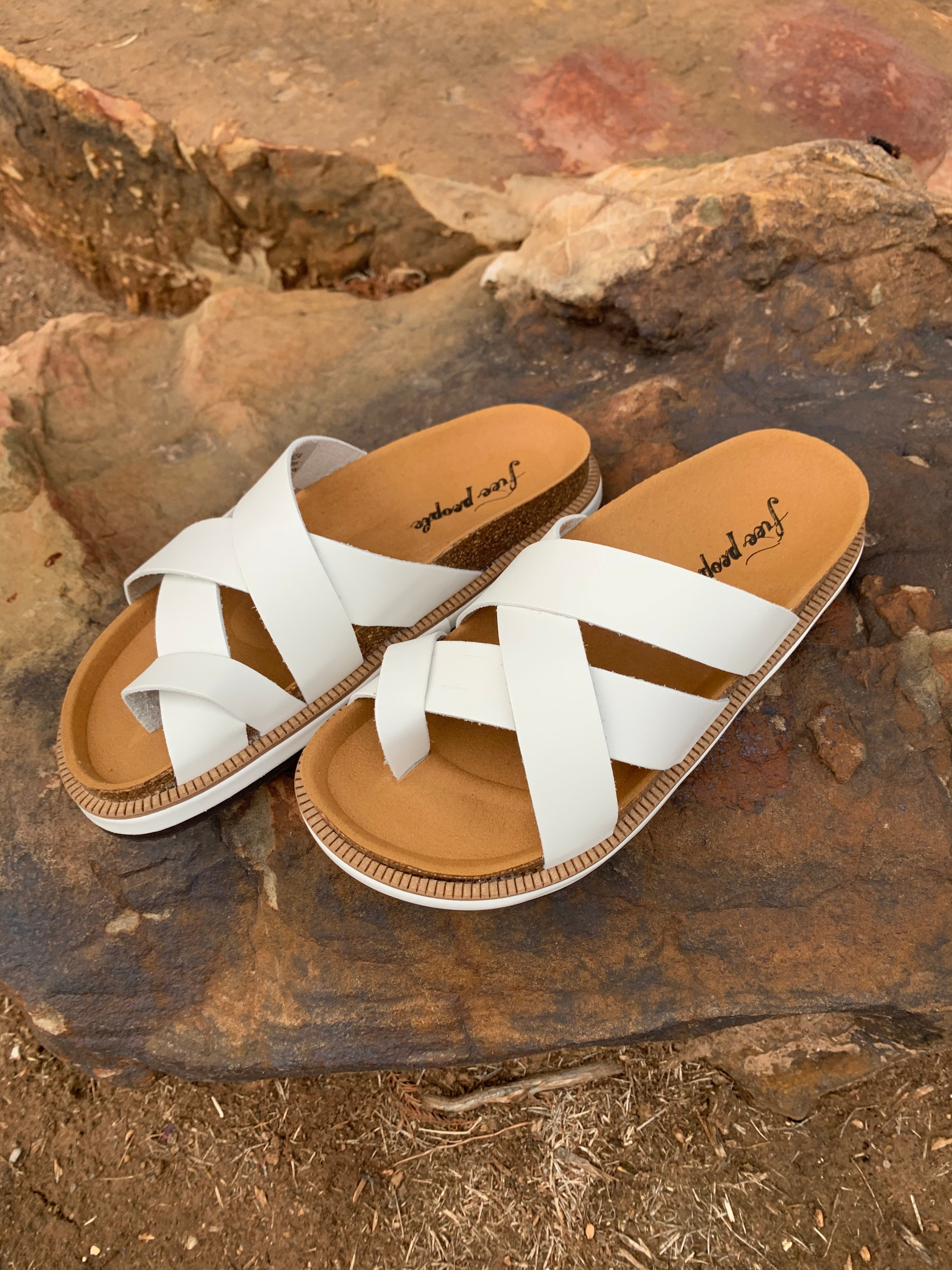 FREE PEOPLE Strappy VENTURA Contour FootBed Sandal