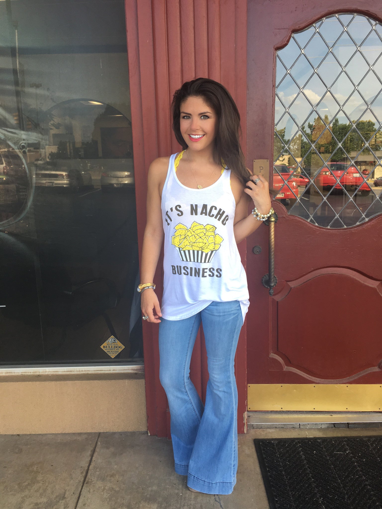 ITS NACHO BUSINESS ScoopHem Graphic Tank Top