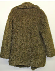 ARATTA Vintage Army FAYRE Faux Fur Coat Jacket