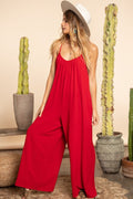 PURSUE Cami Wide Leg Chiffon Jumpsuit