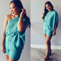 Tyche EMIT Slouchy OneShoulder Romper