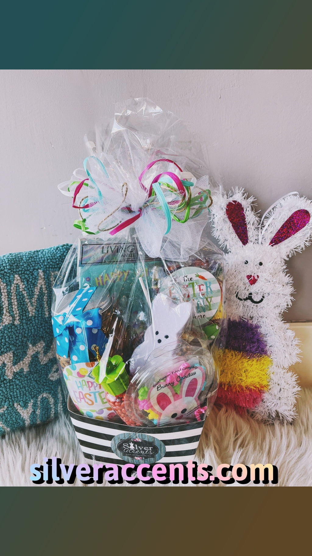 $59 EASTER BUNNY Assortment Basket