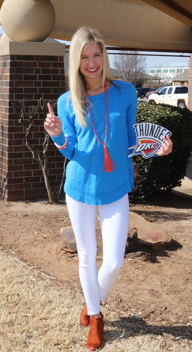 BOBI Slub Jersey PRIME Scoop RawHem Tee Top