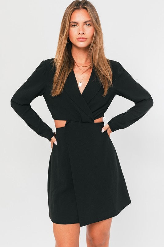 GUARDIAN Cutout Suit Dress