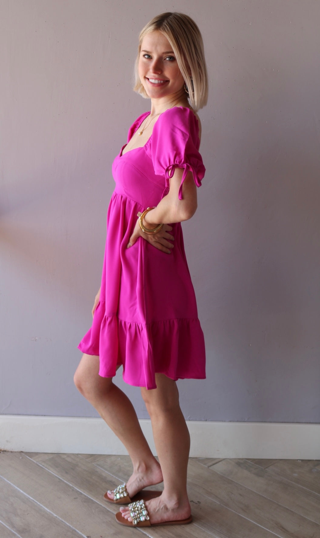 Sweetheart Bodice DEVOTION Babydoll Dress