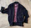 RAMPAGE Fuzzy Cocoon Cardigan Sweater