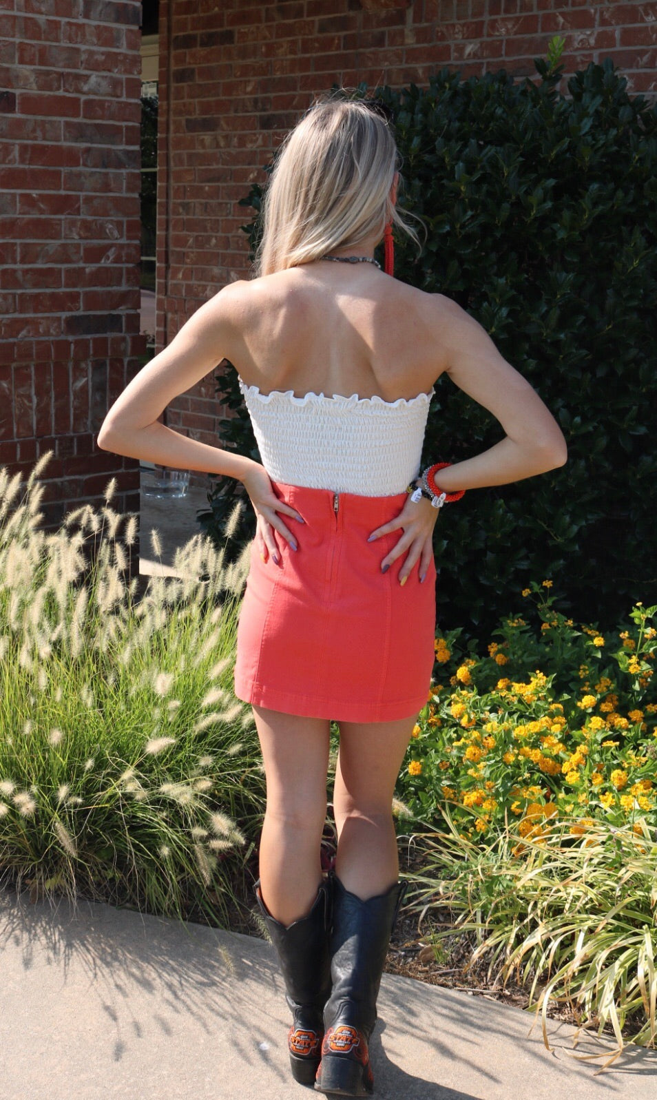 TOUCHDOWN Smock JerseyKnit Tube Top