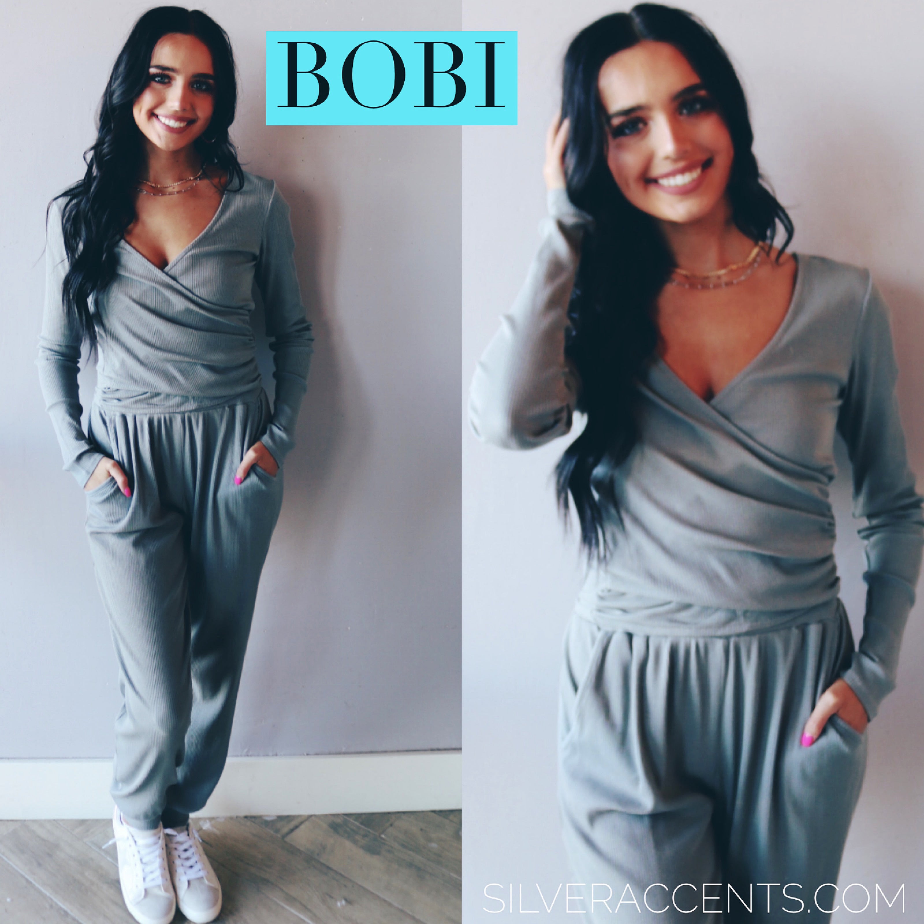 BOBI Modal KEEPER RibKnit Jogger Pant