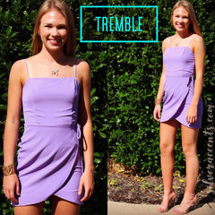 TREMBLE TulipSkirt TieWaist Bodycon Cami Dress