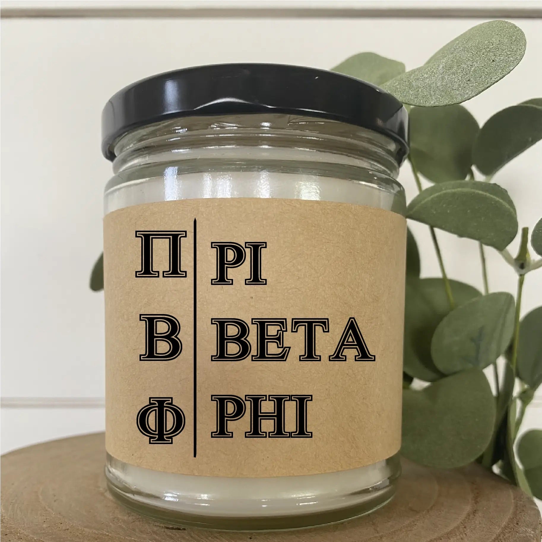 SS Sorority 9oz. VOLCANO 9oz Greek Chic Soy Candle