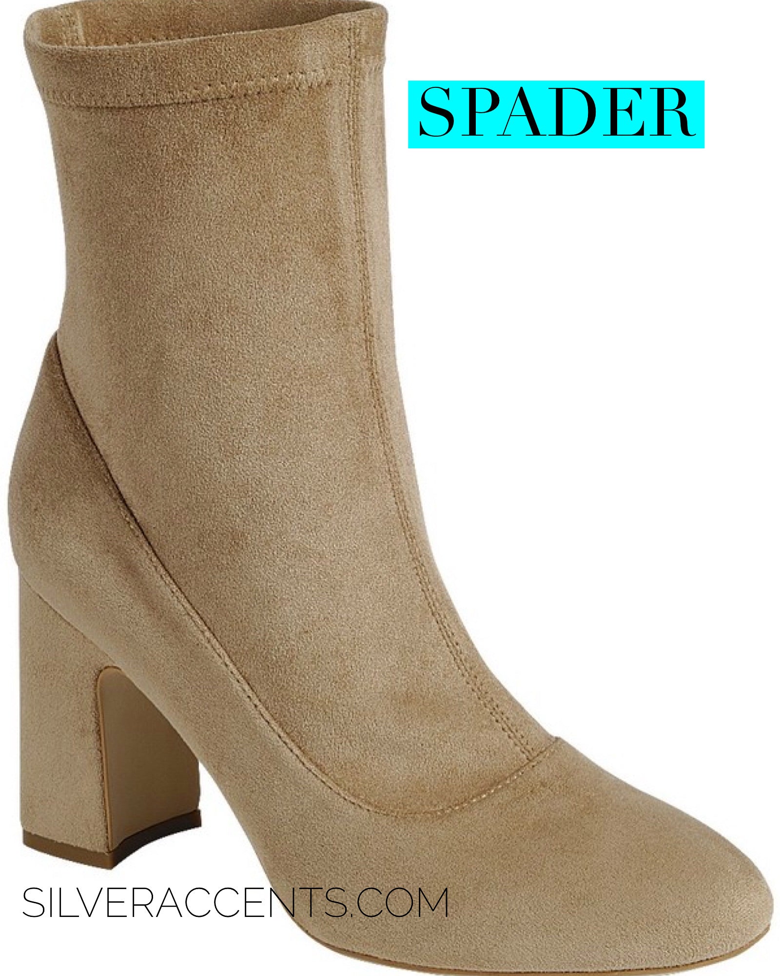 SPADER Cover Heel Sock Bootie
