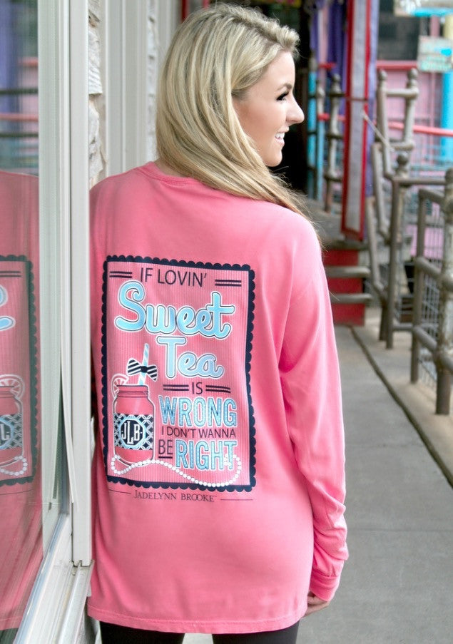 JADELYNN BROOKE Comfort Colors SWEET TEA Top