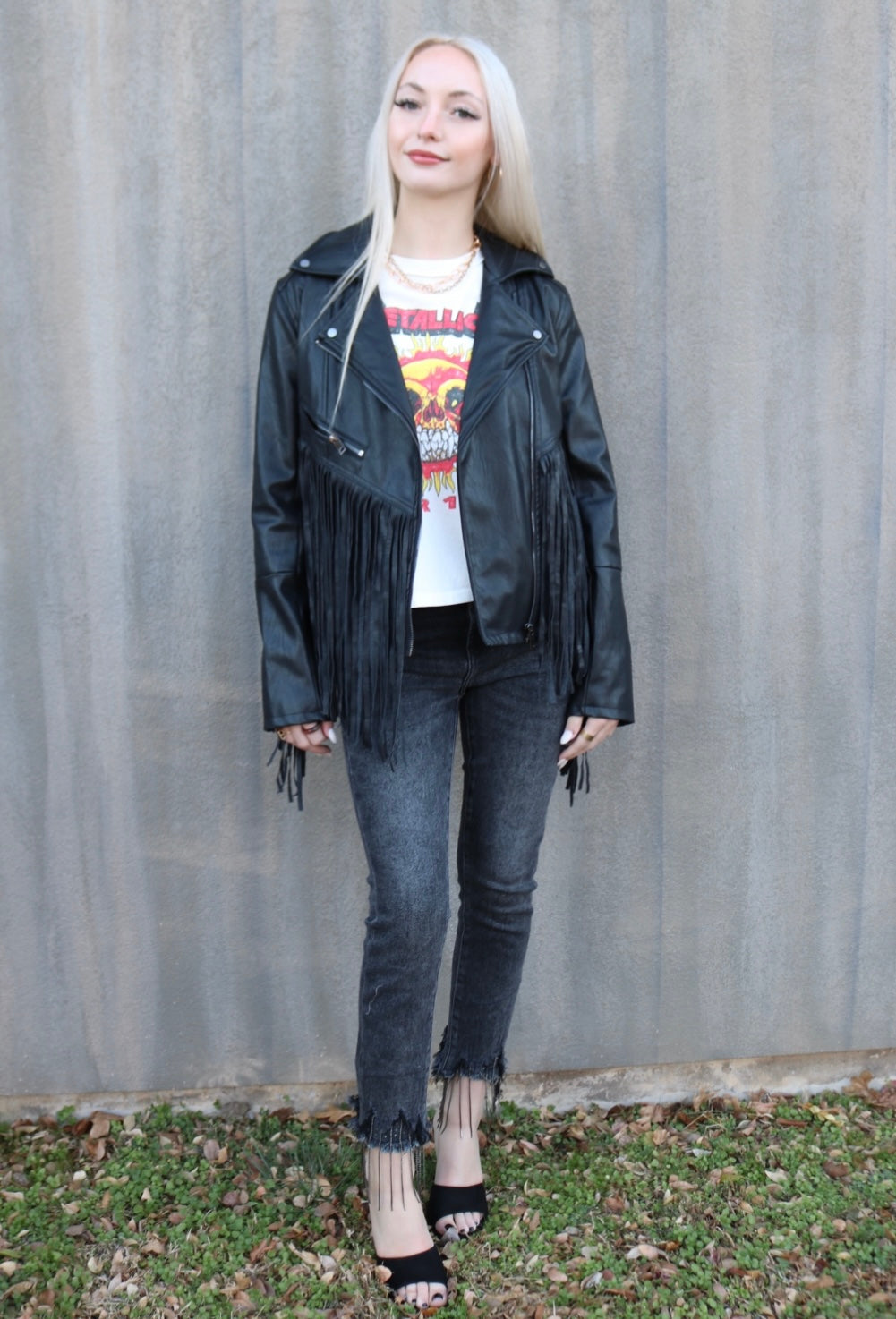 DEAR JOHN Rhinestone Hem STELLA Distressed Jean