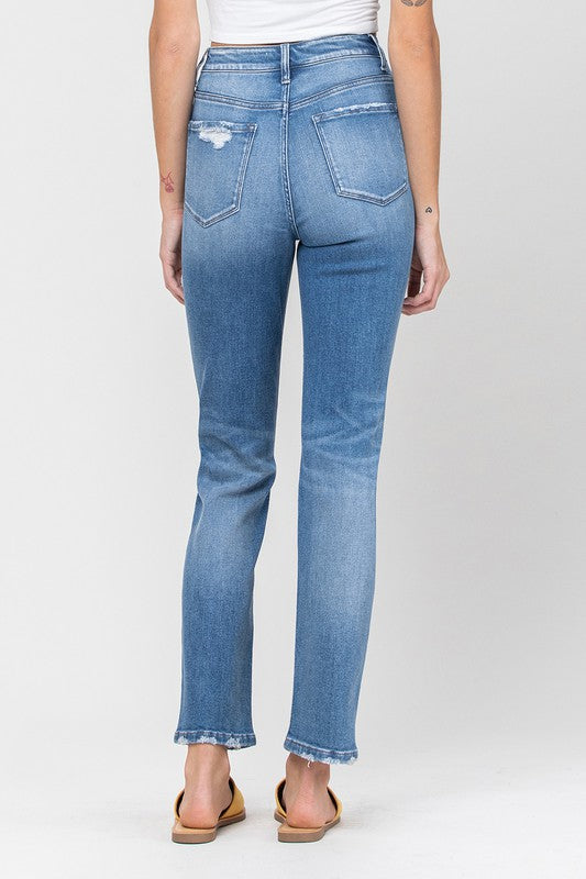 VERVET  Super Hi~Rise LEONA Stretch Straight Jean