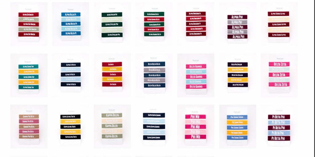 AL 5pc SORORITY HairTie Set