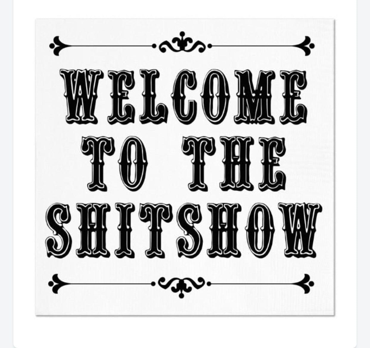 TWISTED WARES 20 Ct. Cocktail Napkins