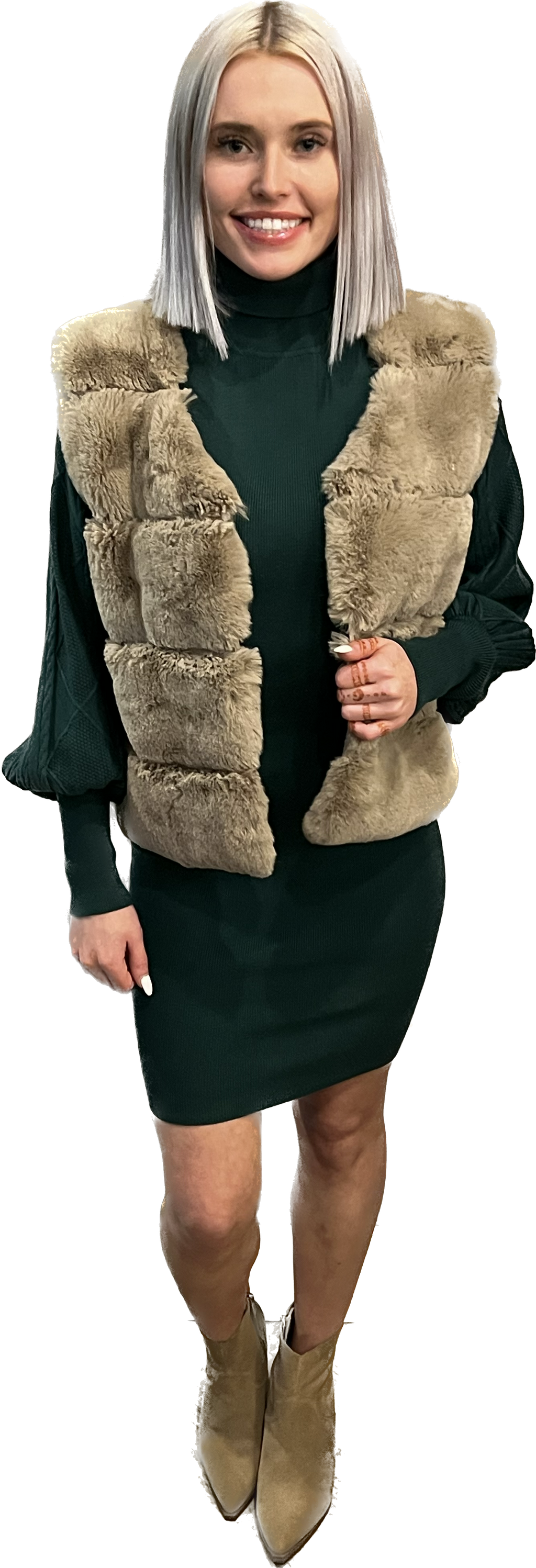 FRENZY Faux Fur Vest