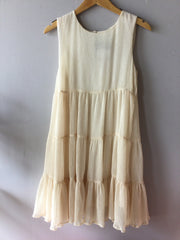 RETREAT Tiered Babydoll Textured Dress