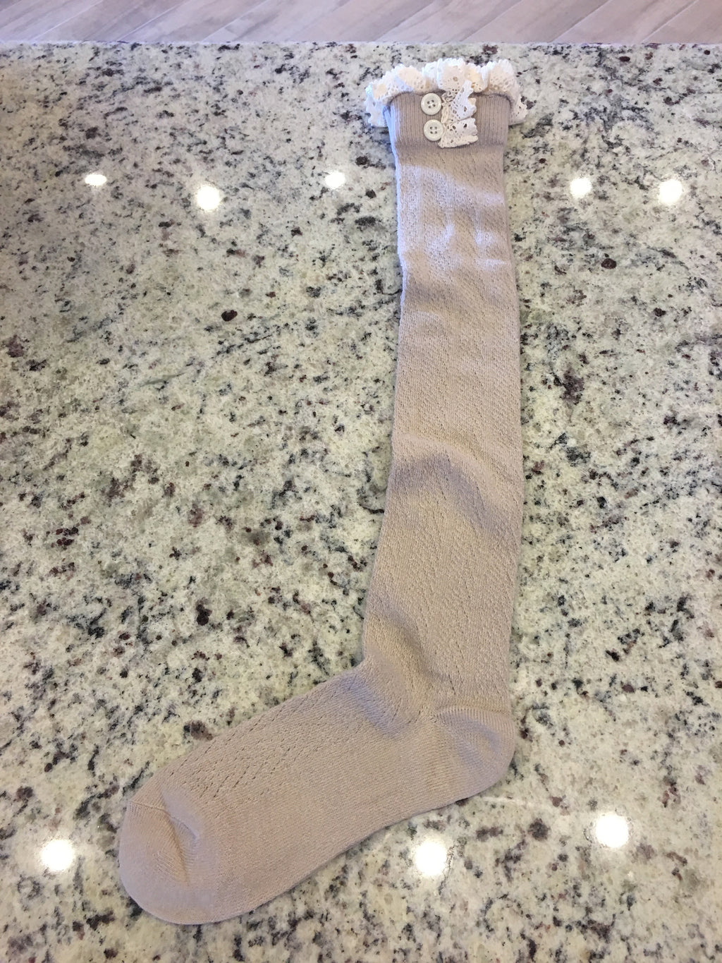 CC BUTLER Lace Trim Boot Socks