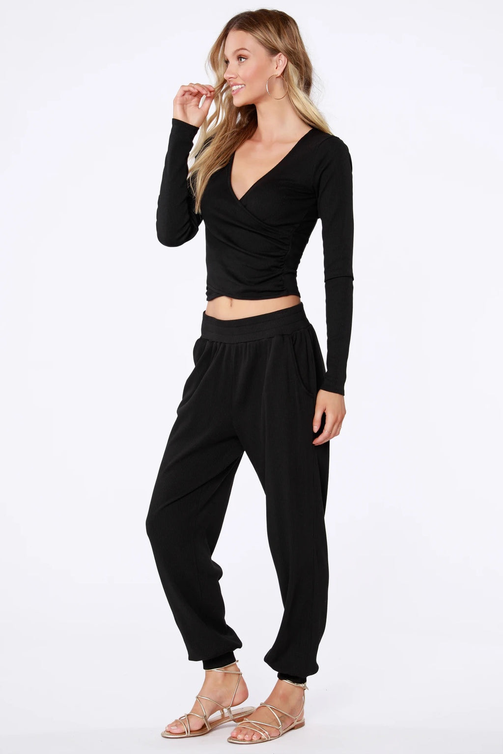 BOBI Modal KEEPER RibKnit Jogger Pant