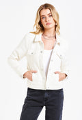 DEAR JOHN Livia Texture Tweed Jacket