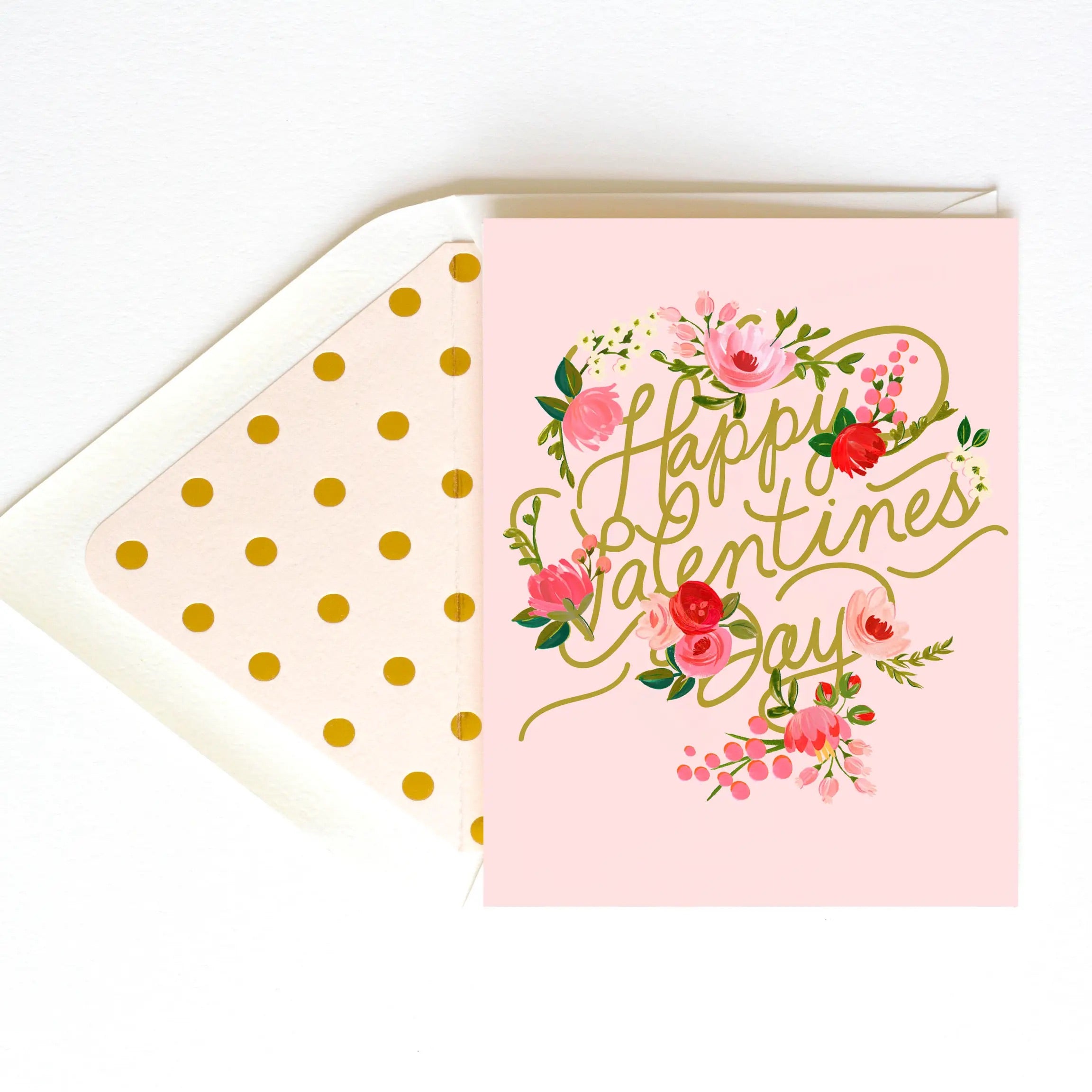 THE FIRST SNOW Valentine’s Day Designer Greeting Card