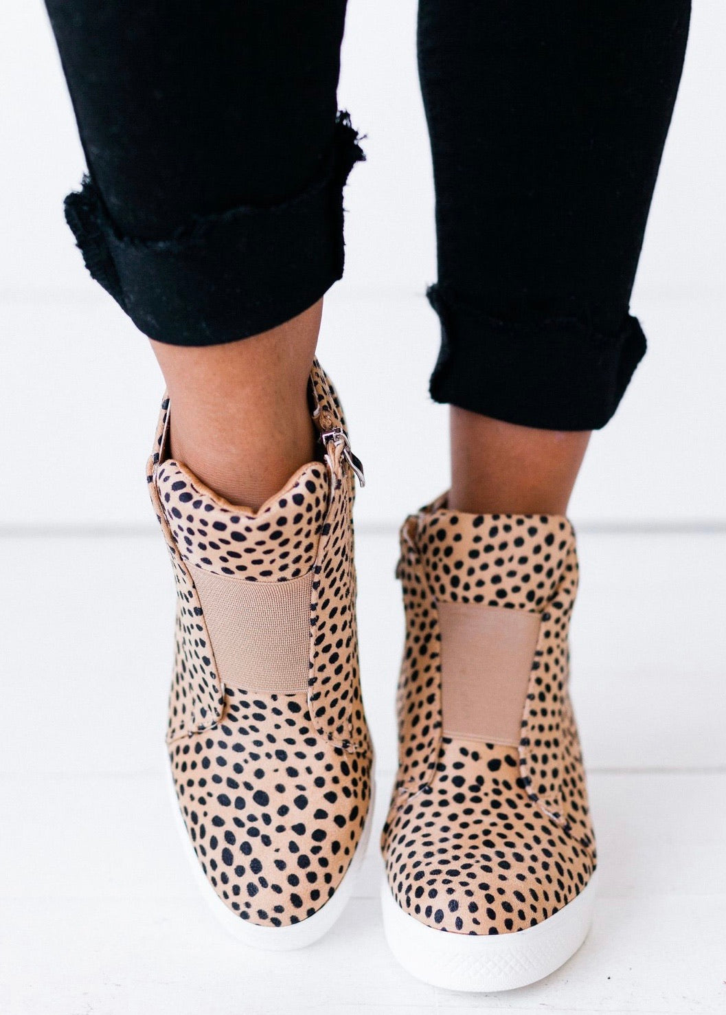 Ccocci BREEZY Print Hidden Wedge Sneaker Shoe