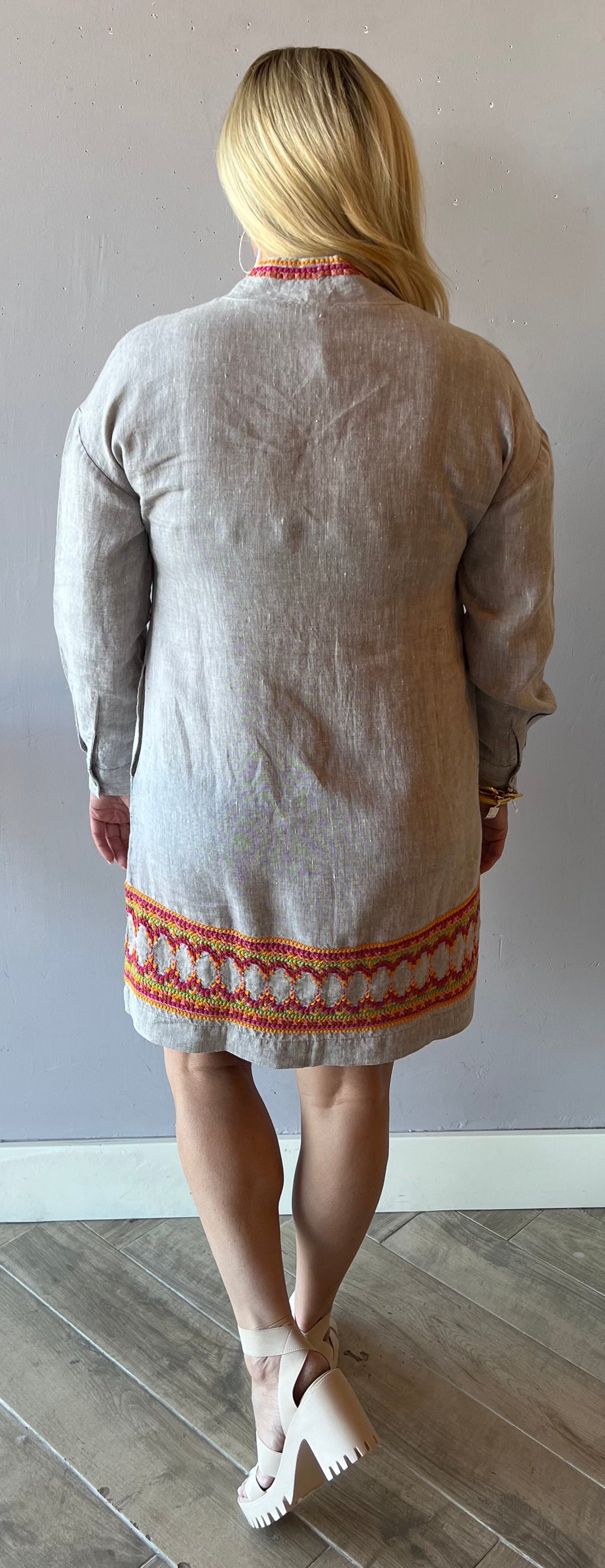 IVY JANE Cross-stitch GRAD EMBROIDERED Dress