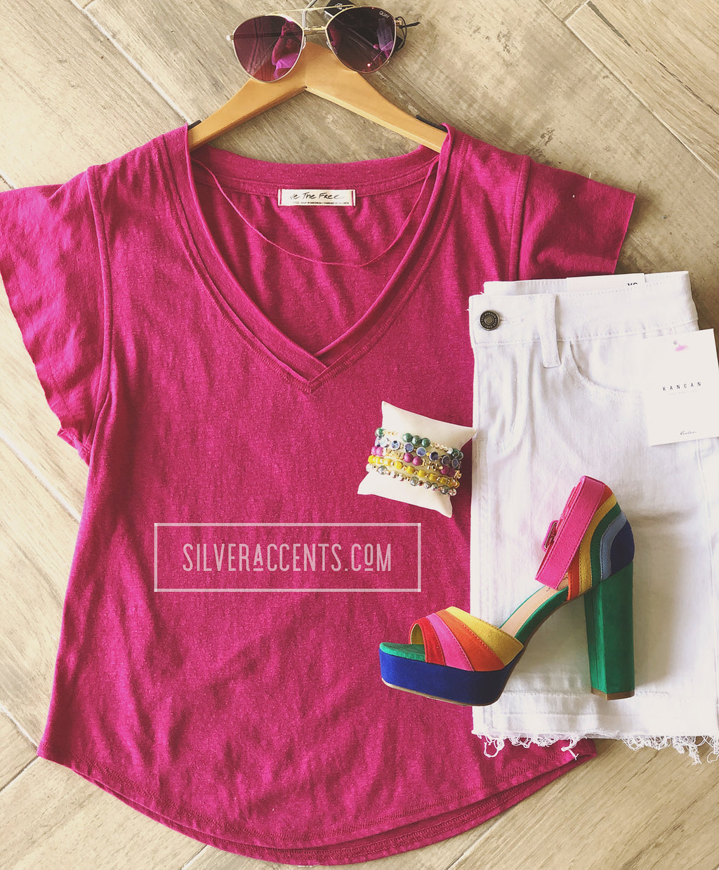 FREE PEOPLE Effortless WE THE FREE Tee