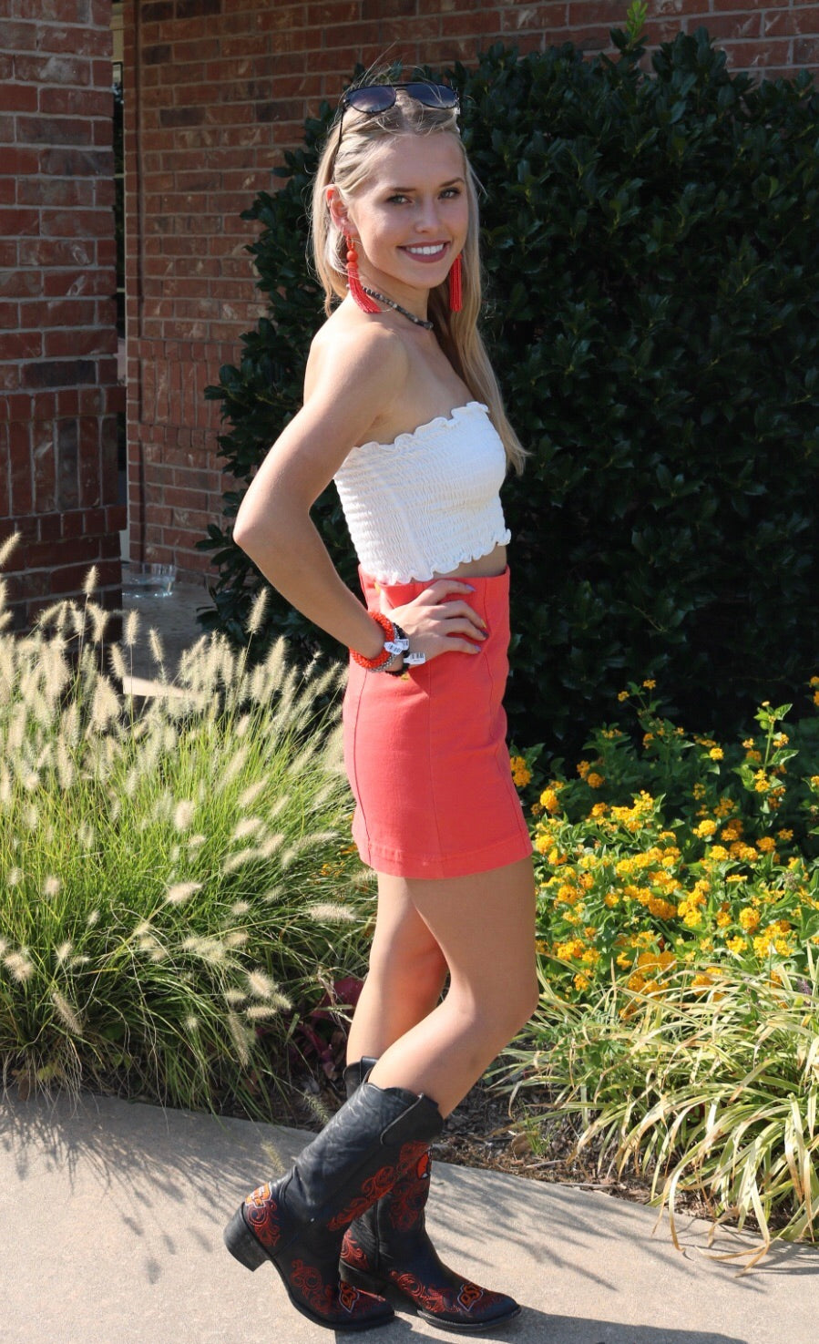 TOUCHDOWN Smock JerseyKnit Tube Top