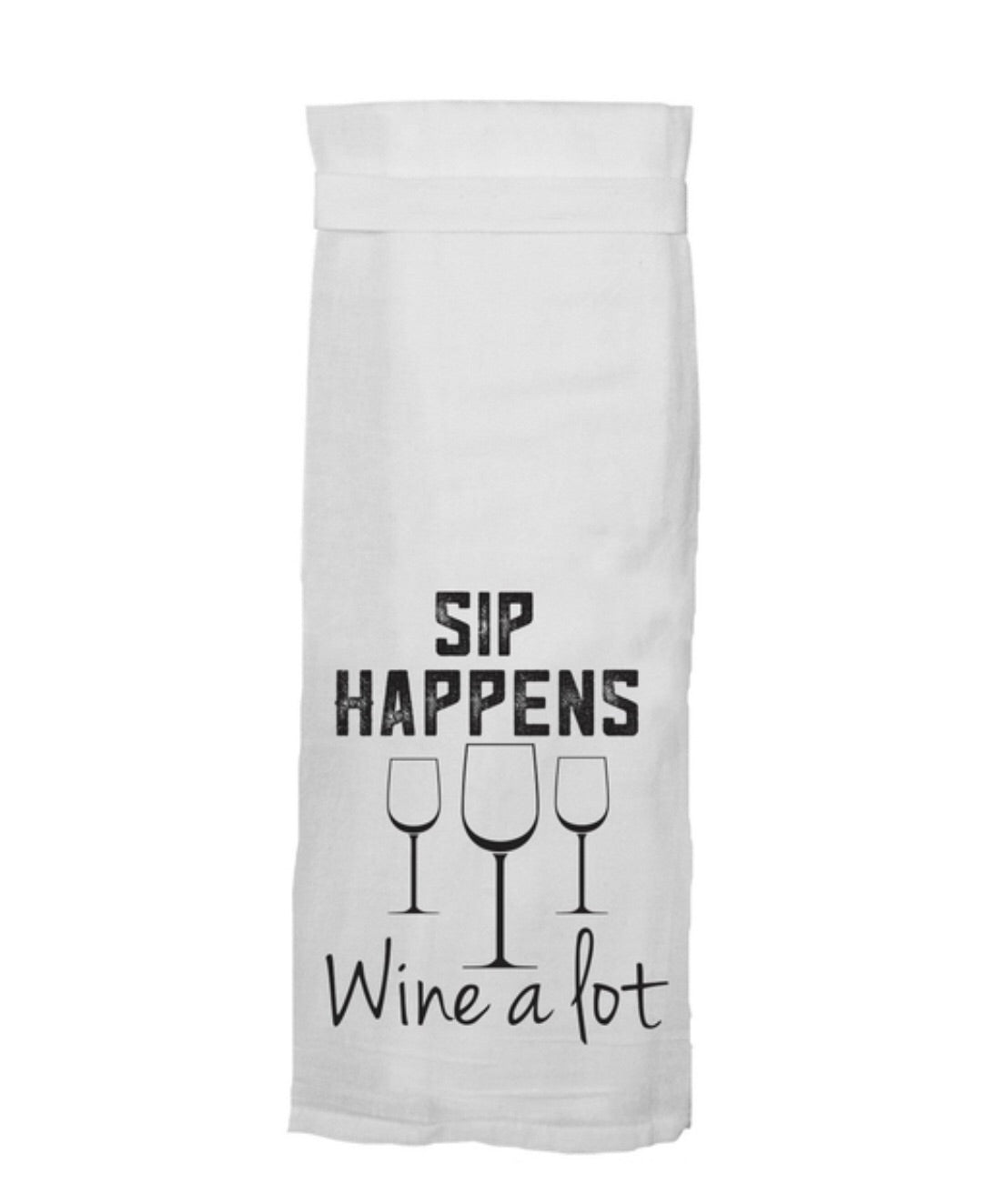 TWISTED WARES Kitchen Hang Tight Tea Towel