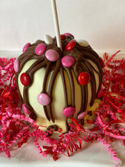 CL M&M Chocolate/Caramel Candied Apple
