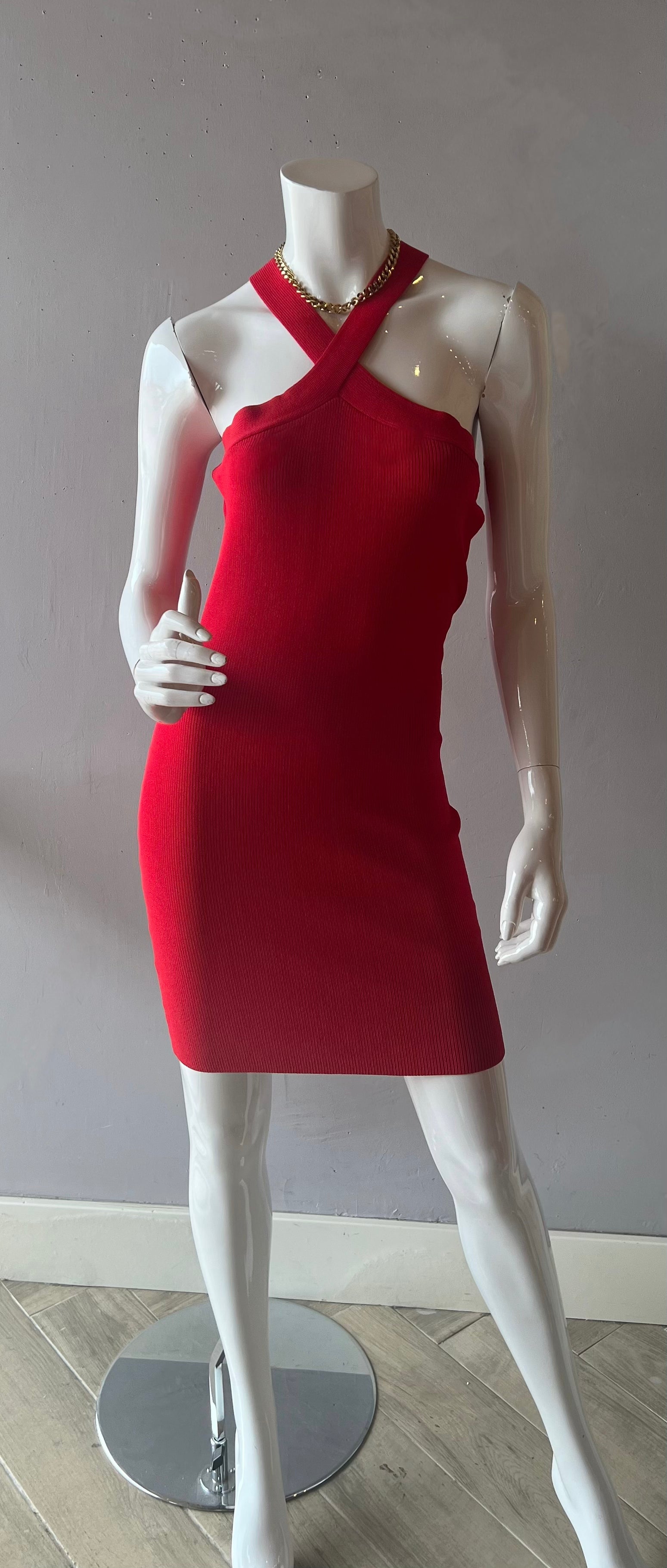 *BOBIBLACK Cross~Neck HOVER BodyCon Dress