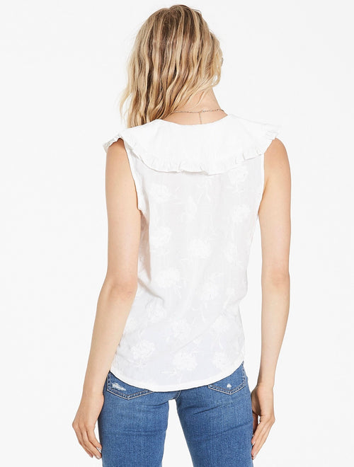 *DEAR JOHN Wide Dropcollar LIZ ButtonDown Top