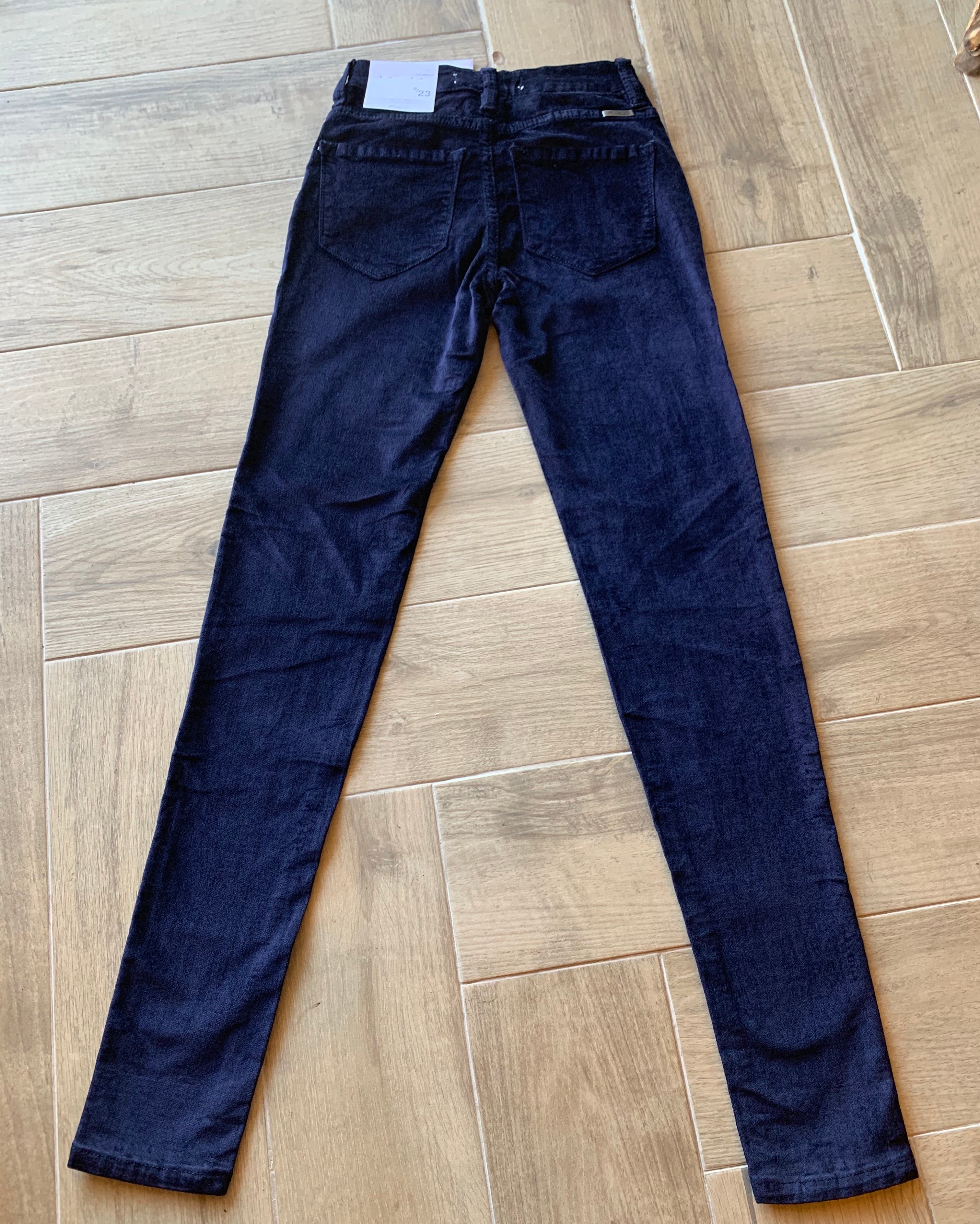 KANCAN Velvet PLUSH MidRise Ankle Skinny Jean