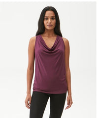 Michael Stars EVE Luxe Satin CowlNeck Top