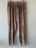 BOBI BLACK Velvet HONOR Jogger Pants