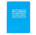 TE Blue GOD/ DREAMS Notebook